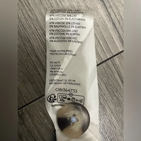 Maeve by Anthropologie The Colette Magic Fabric Crop Wide-Leg Pants Size 26 - Picture 4 of 10